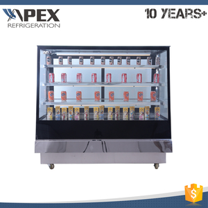 220 V/50Hz <span class=keywords><strong>Mini</strong></span> Económica Frente pantalla de cristal curvado refrigerador refrigerador <span class=keywords><strong>vitrina</strong></span> pan - Product Image 1