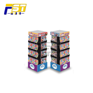 CCNB K3 material corrugado exhibición <span class=keywords><strong>de</strong></span> piso papel/gafas objetivo piso vitrina - Product Image 3