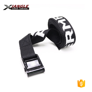 Gesper Kamera Hitam 1 Inci 350Kg 25Mm 1M 3M 5M Tali Kargo Ikat Bawah Tali Poliester dengan Logo - Product Image 6
