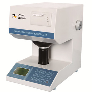 CIE blancura de hunt (L * <span class=keywords><strong>a</strong></span> * b) blancura de iso brillo probador de color