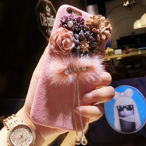 Fashional DIY furry hoa PC điện thoại di động trường hợp đối với <span class=keywords><strong>iphone</strong></span> <span class=keywords><strong>6</strong></span> cộng với <span class=keywords><strong>6</strong></span> s cộng với - Product Image 2