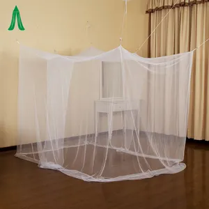 Rectangular Large Hanging Indoor White Home Box Net Adult Types Of Mosquito Net