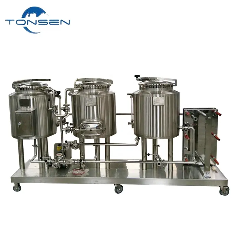 100L, 200L, 300L 500L Nano birra brewing attrezzature di microbrewery Fabbrica di Birra Attrezzature