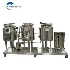 100L, 200L, 300L 500L नैनो बीयर पक उपकरण microbrewery शराब की भठ्ठी उपकरण
