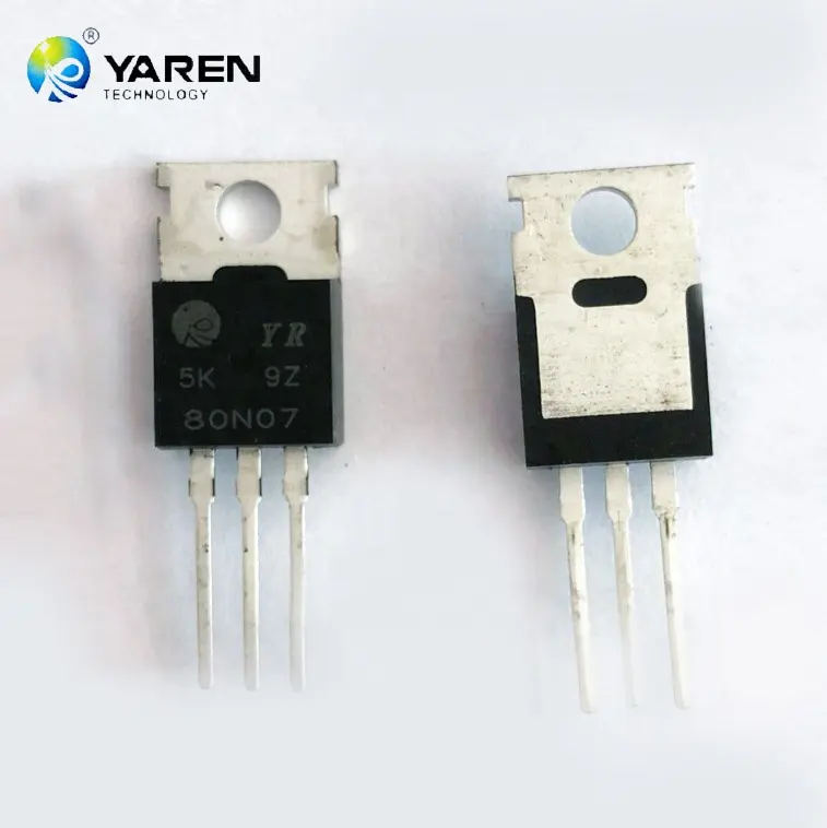 80N07 PARA-220 70V 80A transistor mosfet de potência-220