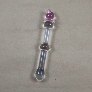 Fabriek Oem Custom Lange Butt Plug, Glas Sex Dick, Glas Sex Cock Voor Wereld Markt Distributie