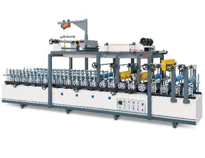 BF600A-II High quality PUR Adhesive Veneer Profile Wrapping Machine for PVC Film