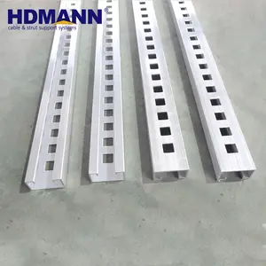 CE ISO Tested Aluminum C Channel Slotted Strut Channel Manufacturer