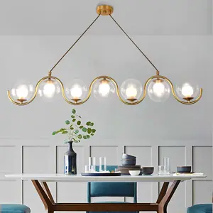 240V Pendant Light Manufacture Antique Hotel Chandelier Glass Shade Simple Design Beautiful Modern Pendant Light For Home Living