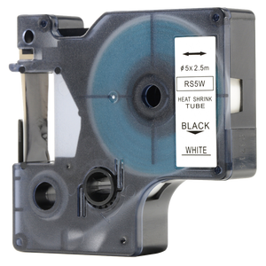 Ruban d'étiquettes compatible <span class=keywords><strong>Dymo</strong></span> RHINO noir sur blanc ruban de 9mm 18053 ruban thermorétractable pour imprimante - Product Image 5