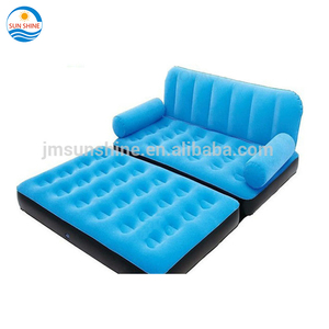Canapé-<span class=keywords><strong>lit</strong></span> gonflable moderne pour quatre personnes flocage de 5 <span class=keywords><strong>1</strong></span> meubles de maison hall extérieur <span class=keywords><strong>pliable</strong></span> OEM salon moderne - Product Image 1