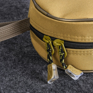 Accessori per mulinelli da pesca borsa per attrezzatura borsa per esche portatile in tela a doppio strato zaino Sport campeggio escursionismo borse da pesca - Product Image 5