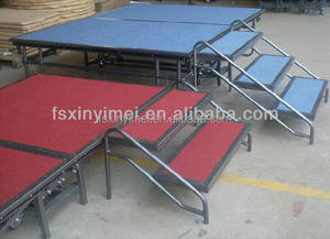 लोकप्रिय भीड़ बाड़ लगाने बाधा और घटनाओं के लिए तह पोर्टेबल मंच - Product Image 3