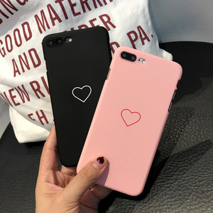 Lindo macaron corazón Rosa caja <span class=keywords><strong>del</strong></span> teléfono de la historieta para el iPhone x 8 8 más 7 7 más 6 6 S - Product Image 2