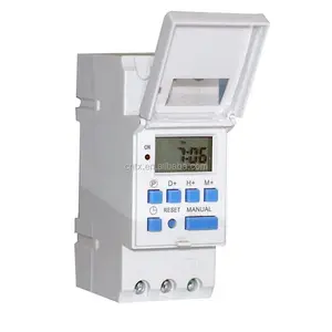 DIN Rail Digitale LCD Tijd Schakelaar Timer