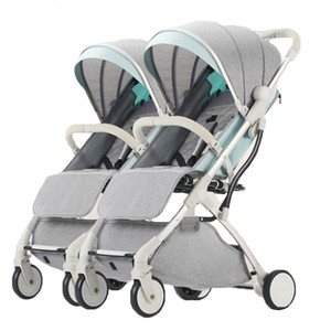 Bán hàng nóng mẹ Xe đẩy có thể tháo rời đôi xe đẩy em bé đi du lịch cho cặp song sinh/tách đôi xe đẩy em bé - Product Image 5