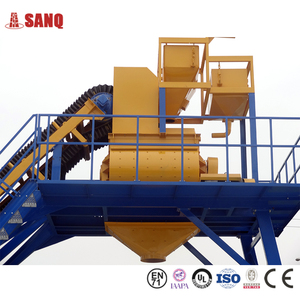 25 m3 / h Mobile Beton mischa nlage Mini-Beton mischa nlage Tragbare Beton mischa nlage - Product Image 3