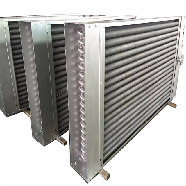 Hot Sale Hot Water to Air Fan Cooling Tube Fin Process Air Heaters and Heat Exchanger Coils for Induction Furnace