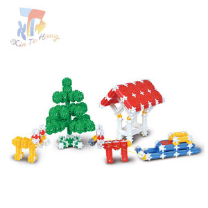 Plastic educational toys building blocks fof children 2018 - Product Image 1