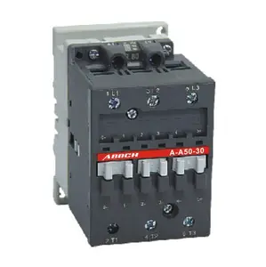 Contactor de CC magnético eléctrico Hord de 3 fases con contacto auxiliar principal 3NO