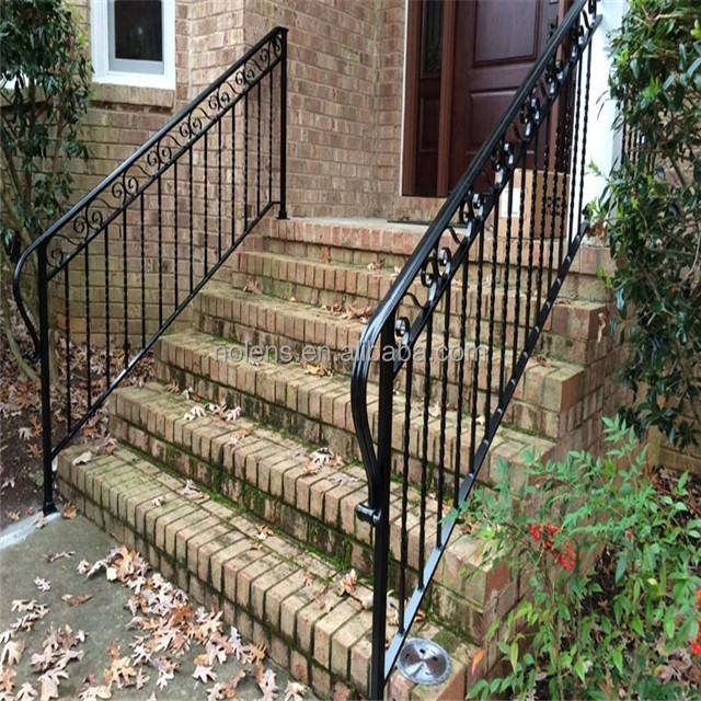 Современные железные перила для дома, балкона/украшение дома, перила из кованого железа, лестничные перила
