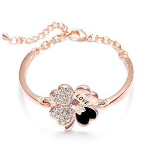 Vente chaude mode frais trèfle <span class=keywords><strong>bracelet</strong></span> pour les femmes - Product Image 1