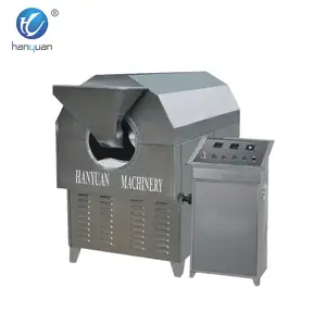 High quality long duration time Coated peanut roaster machine heat transfer