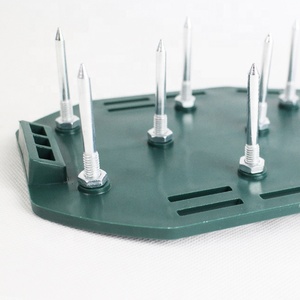 Có thể điều chỉnh dây đai sân cỏ Aerator Dép sục khí lỏng đất Giày Vườn Nhà Kính móng tay Giày scarifier Nail gieo công cụ - Product Image 5