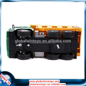 1/18 grande modelo de camión de auto viendo rc camión volquete con sonido y luz carro de descarga eléctrica venta - Product Image 6