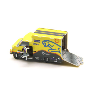 Jouet de voiture intelligent, puzzle 3d, pour enfants, modèle à monter soi-même, tendance - Product Image 3