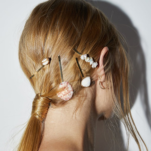 Conjunto de accesorios para el cabello de estrella de mar de perlas CLARMER, 3 uds., horquillas, pasador, horquilla