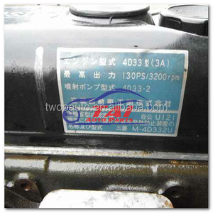 Mesin Diesel Canter Bekas Asli Jepang Lengkap 4D33 4D34 4D35 Kondisi Baik untuk Toyota - Product Image 2