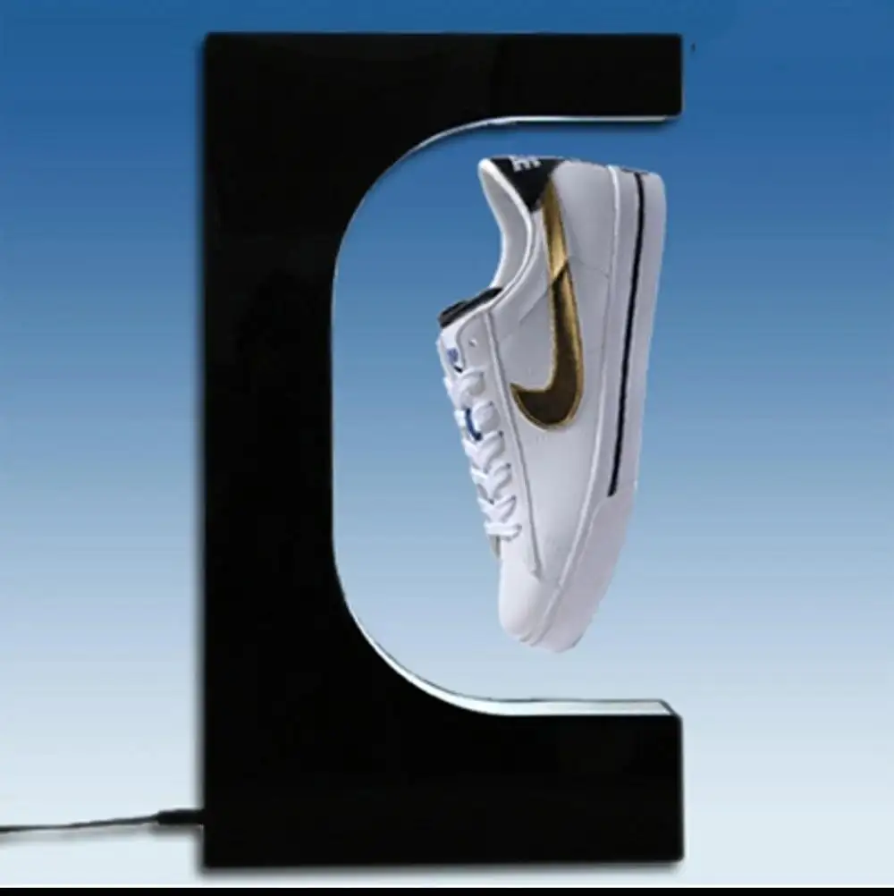 Magnetic Levitation Shoe Display Stand With Led Lighting