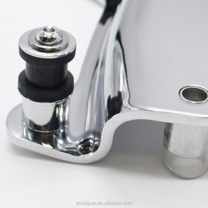 Высококачественные хромированные замки для L7 Новый 4 точки Chrome док аппаратные средства комплект для Harley Touring 2009-2013 Sissybar - Product Image 6