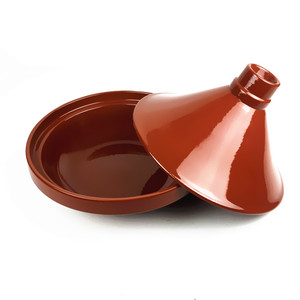 Tagine de flamme brute 2.1 quart, argile métatta - Product Image 2