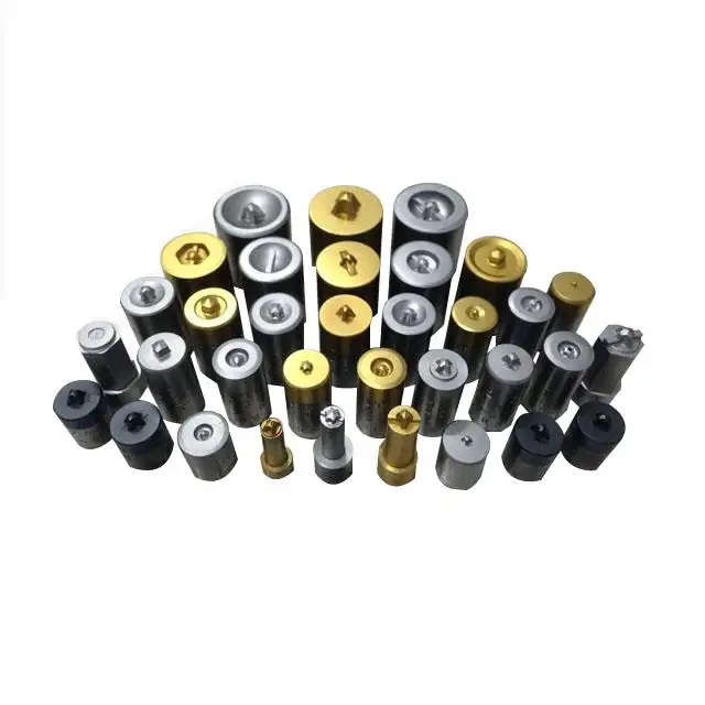 Tin TiALN black/yellow coated Screw header punches
