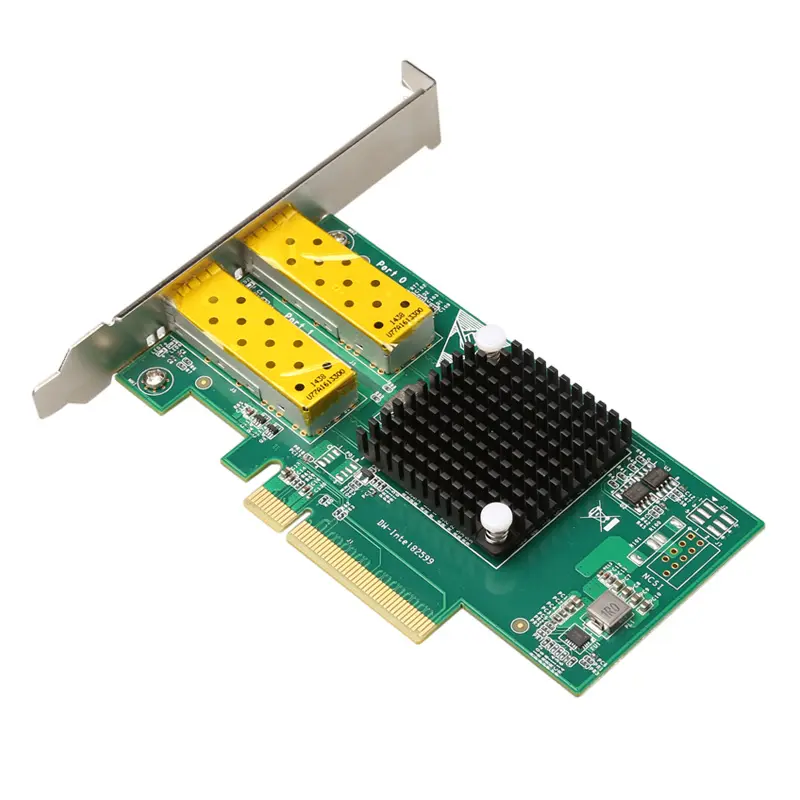 DIEWU 82599 Fiber ports PCIe 8x 10G Lan Card