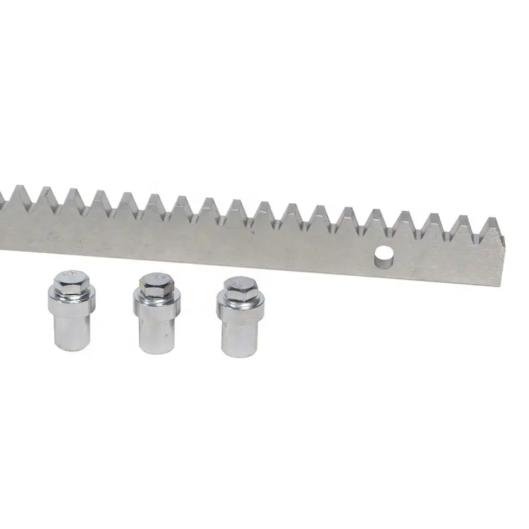 Ağır 12mm direksiyon paslanmaz çelik dişli çubuğu m4 lineer raf pinyonu dişli sürgülü kapı dişli ve raf