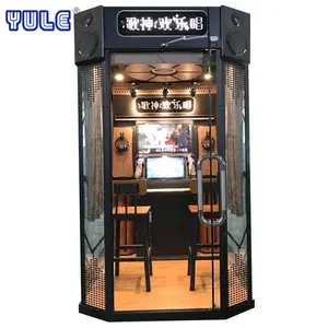 Arcade singing simulator game machine coin operated electronic jukebox karaoke machine mini ktv system sale