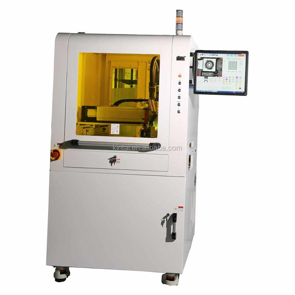 LCD bonding machine with dispensing robot