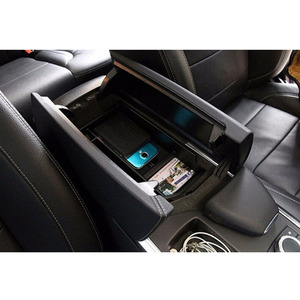 Pour <span class=keywords><strong>Mercedes</strong></span> Benz GL GLE <span class=keywords><strong>ML</strong></span> Classe W166 X166 Boîte de rangement d'accoudoir central Conteneur Plateau Organisateur Accessoires de voiture - Product Image 2