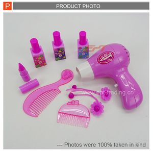 Ensemble de maquillage EPT, chaise à main, meubles miniatures, jeu de simulation, coiffeuse pour fille, maison de jeu en plastique - Product Image 2