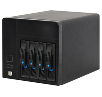 Serveur nas de stockage en réseau avec carte mère et alimentation