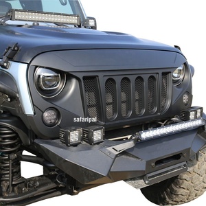 Lansun — grille de guidage pour Jeep wrangler <span class=keywords><strong>JK</strong></span> 2007 à 2017, en plastique <span class=keywords><strong>ABS</strong></span>, 1 pièce, fournitures d'usine - Product Image 6
