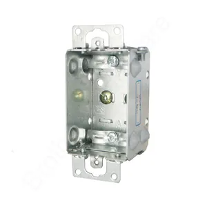 cETL Listed Canada standard shallow small electrical wiring iron box gangable electrical box