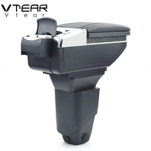 Accoudoir central en acier inoxydable de haute qualité, boîte de rangement, repose-bras, accessoire de décoration, avec organisateur, pour <span class=keywords><strong>PEUGEOT</strong></span> 206 <span class=keywords><strong>207</strong></span> - Product Image 5