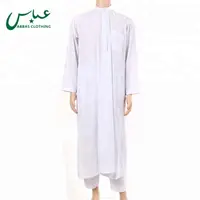 MT1009 оптовая продажа Daffah Thobe Исламская одежда для мужчин Thobe
