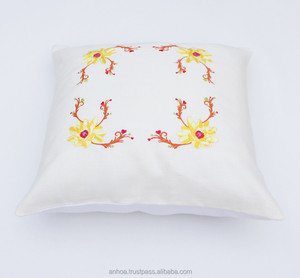 ล่าสุดการออกแบบดอกไม้หมอนปก,เย็บปักถักร้อยที่ทำด้วยมือเบาะปก - Product Image 2