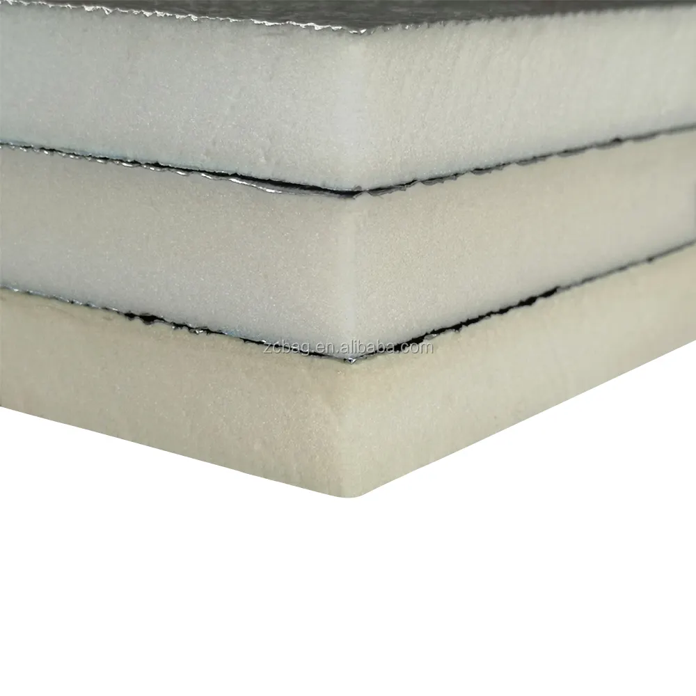 Light weight PIR foam fire retardant polyisocyanurate foam insulation board rigid foam board floor insulation 20mm