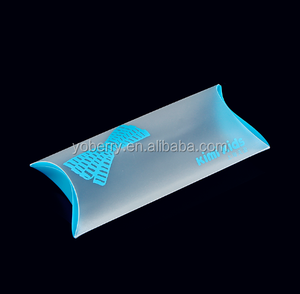 Customized PVC PET Packaging Pillow Shaped Plastic Box for Hair Extension